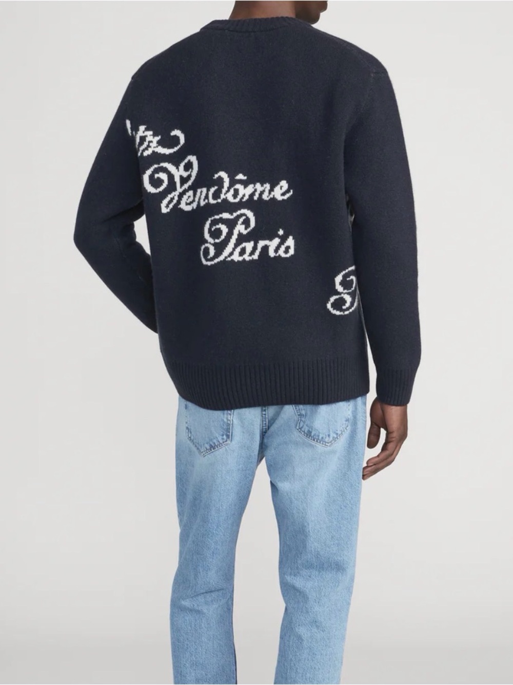 Frame x Ritz Paris Crew Sweater - Picture 4 of 8